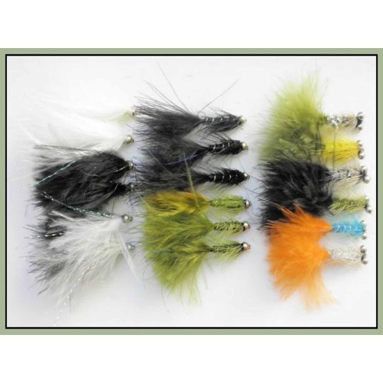 Barbless Olive Humungous Fishing Fly Winter Fly Fishing UK